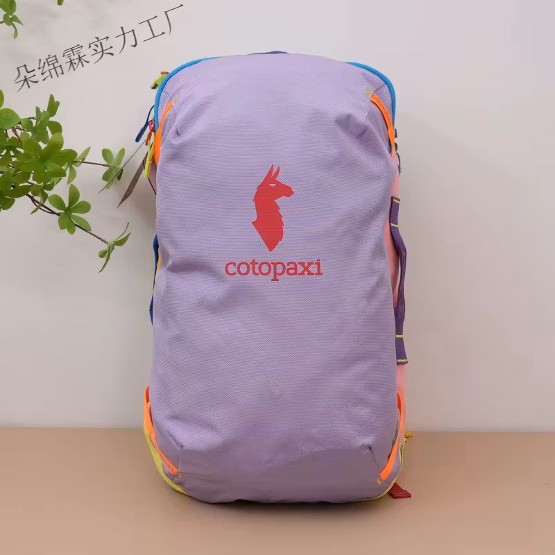 Waterproof Color Block Backpack Men Women Large Capacity Travel Bag Outdoor Hiking Backpack Lightweight School Bookbag Laptop Daypack