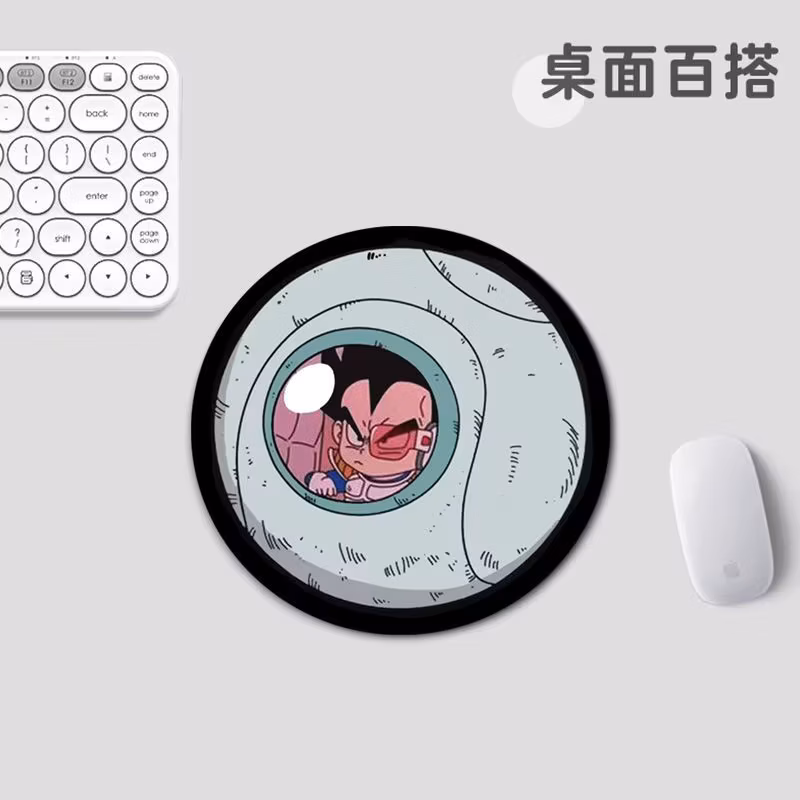 Dragon Ball Mouse Pad Small Size Wireless Keyboard Pad for Men and Women Dormitory Office Gaming Mouse Pad Desk Mat Coaster