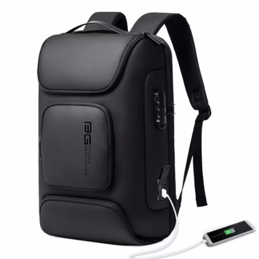 Business Backpack, Laptop Backpack with Usb Charging Port, Slim Business Backpacks Fit for 15.6 Inch, Men Traveling Backpackfor