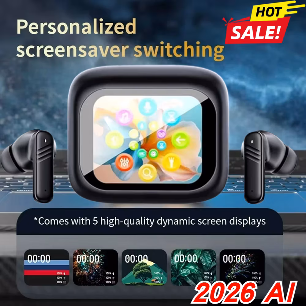Professional Anc Earbuds AI Translator 100 Languages 40H Playtime One Tap Touch Control Flagship Noise Cancelling