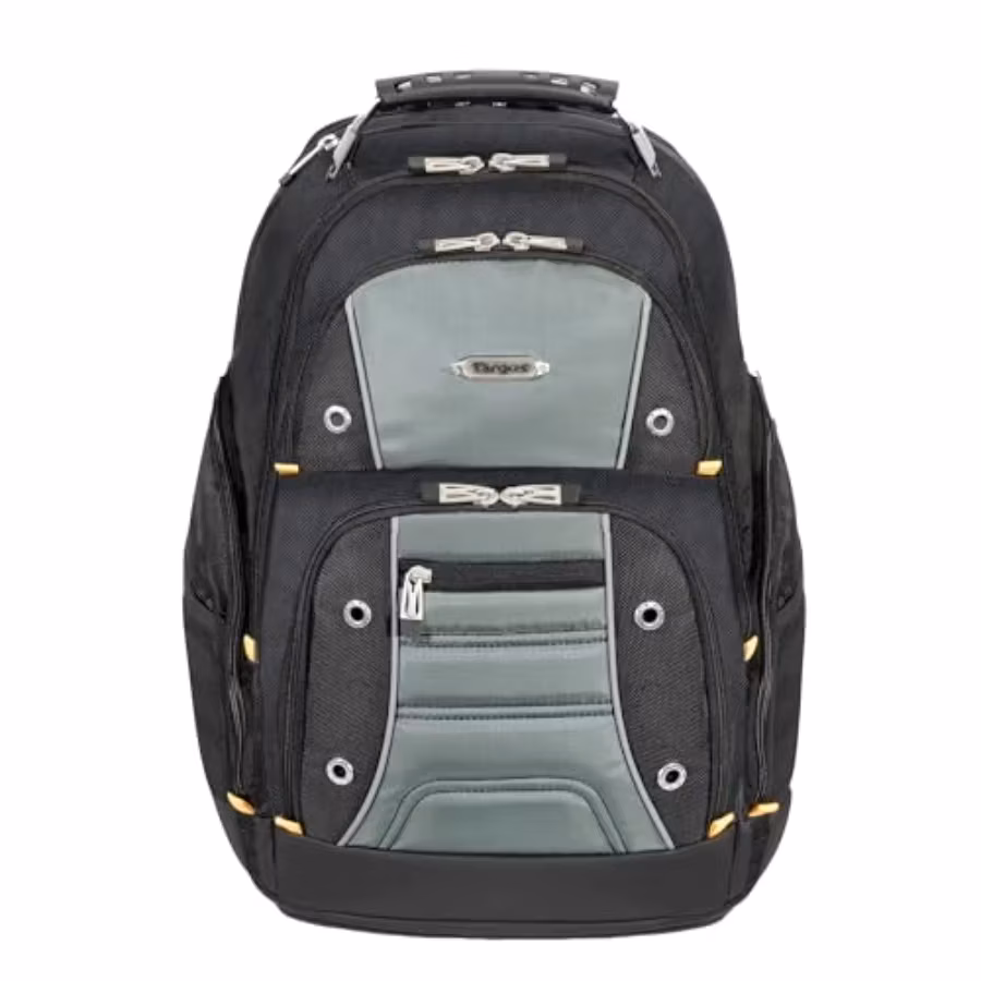 Drifter II Laptop Backpack, Black/Gray Backpack for Men for Business and Travel, Durable Water-Resistant Material, Fits up to 1