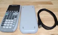 Texas Instruments T1-84 Plus Silver Edition Graphing Calculator w/ Cover & Cord