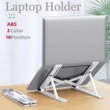 Laptop Holder Stand Adjustable Foldable Portable for Notebook Computer Desk