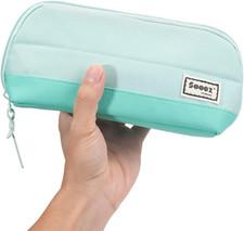 Wide-Opening Pencil Pen Case, Lightweight & Spacious Pencil Cases Bag Pouch Box