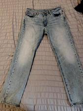 Levi's Premium Slim Fit Low Rise Light Wash Blue Cotton Denim Jeans