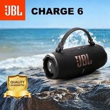 JBL CHARGE 6 - Portable Waterproof Bluetooth Speaker AI Sound Boost - Black