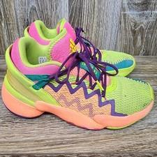 Adidas Don Issue 2 Gummy Pink Neon Green Men’s Basketball Shoes 5Y