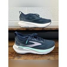 Brooks Glycerin Gts 23 Running Sneakers Shoes Blue Women's 10 Wide Width