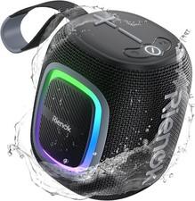 Enceinte Bluetooth 5.3 Portable, Haut Parleur Puissant Lumineuse, Autonomie 15H