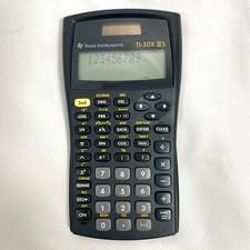 Texas Instruments TI-30X Iis Scientific Calculator 10-Digit Lcd Black Math