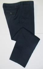 Lands End Navy School Uniform Plain Front Chino Pants Girls 16+ Plus