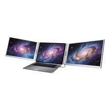 Extensor de Pantalla Porttil 15.6 1080P IPS Triple Portable Monitor Extensin