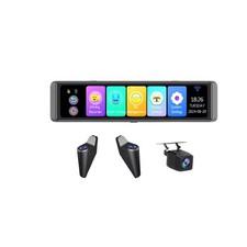 360 Degree Car Rearview Mirror Dash Cam 4 Channels Car Cameras 4K+1080P Adas Bi4