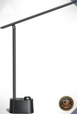 Led Desk Lamp Usb Charging Ports Stepless Dimmable Eye-Care Table Light