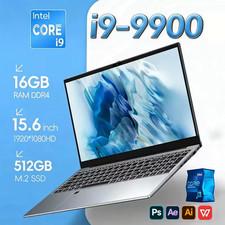 Laptop 16GB RAM 1TB 2TB Core i9 10980HK Portable 4K Gaming Windows 11 pro