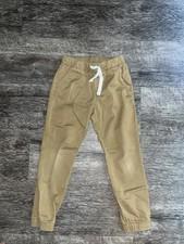 Cat & Jack Brown Khaki Girls 5T Jogger Pants Uniform School