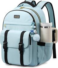 Lovevook School Backpack for Teen Girls,Student Backpack Fits 15.6 Inch Laptop w