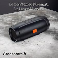 Enceinte Bluetooth portable double haut-parleur stro, lecture TF USB, radio FM