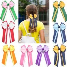Lightweight Ribbon Bows Hair Clip for Girls School Hair Styling Accessories