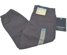 Cherokee Boys School Uniform Jogger Pant Adjustable Waist Size 4 Grey