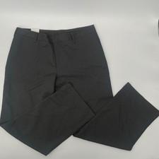 Flynn O Hara Girls Jr Flat Slacks Charcoal School Uniform Pants Size 21J 41x32