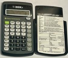Texas Instruments TI-30Xa Scientific Calculator, 10-Digit Lcd, One-Line Display