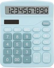 lohey Calculator, 12-Digit Solar Battery Desk Calculator with Large LCD Display