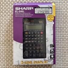 Kse Sharp EL-546L Vintage Scientific Dual-Power Calculator