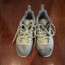 Nike Gray/Black Sabrina 3 Lace-Up Athletic Sneaker - Teens