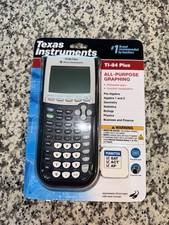 Ti-84 Plus Factory Sealed! Texas Instruments All-Purpose Graphing Calculator