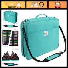 Large Capacity Colored Pencil Case - 480 Slots Multi-Layer Organizer for Art Sup