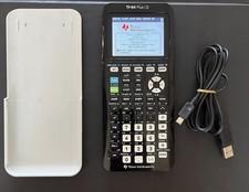 Texas Instruments Ti 84 Plus Ce Graphing Calculator - Black With Charger