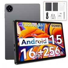 2026 Android 15 Tablet 16GB256GB ROM (1TB TF) 11 inch WiFi 8000mah Dual Camera