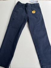 Nwt Boys School Uniform Pants Size 5 Cat & Jack Adjustable Waist
