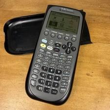 Texas Instruments TI-89 Titanium Graphing School Calculator w Cover Works Read