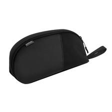 Large Pencil Case Zipper MultiCompartment Organizer Pouch Pens Makeup Black