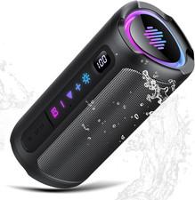 Cassa Bluetooth 5.4 Portatile 20W Altoparlante Doppio con TF, 2 EQ Mod. e 7 Luci