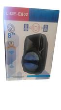 Cassa Bluetooth Portatile LiGE-E802 8 con LED - N