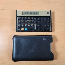 🔥 Vintage Hewlett Packard HP 12C Financial Calculator With Leather Case