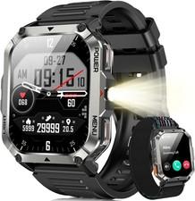 900mAh Smartwatch Herren, 2026 Militr Smartwatch Sportuhr mit Telefonfunktion