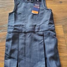 French Toast Girls School Uniform Navy Sleeveless Dress. Size 4t