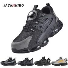 SUADEEX Herren Stahlkappe Arbeitsschuhe Leicht Mit Sport Sneaker Atmungsaktiv DE