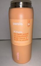 Owala Free Sip Spout 32oz Orange NO /NO Lid Just The Bottle Canister
