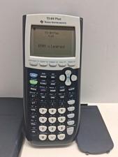 TI-84 Plus Graphing Calculator with Cover - Texas Instruments Tested