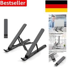 Adjustable, foldable, ergonomic, cooling laptop stand for Pro Air notebooks