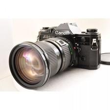 Botier pour appareil photo reflex argentique noir Canon AE-1, objectif NFD 3...