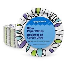 10 Inch Disposable Paper Plates 100 Count Amazon Basics Ultra Paper Plates