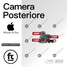APPLE FOTOCAMERA POSTERIORE IPHONE 14 PRO ORIGINALE RIGENERATO REAR CAMERA