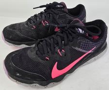 Nike Juniper Trail Running Black Pink Womens Size 9 Sneaker Shoes