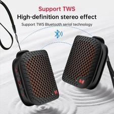Monster M3 Mini Bluetooth 5.4 Speaker Clip On Wireless Portable Bass Waterproof